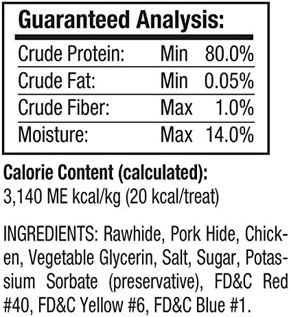 Good'N'Fun Triple Flavored Rawhide Twists For Dogs, 35 Count