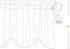 Home Soft Things Cherry Blossom Embroidery Valance Pink, 60" x 19", Scalloped Flower Floral Thermal Insulated Window Curtain Valance Thick Drapes for Bedroom Decor with Rod Pocket, Set of 1 Panel