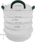 10 Inch Portable Pie Cupcake Carrier Deviled Egg Tray with Lid and Tray 3-In-1 Round Cupcake Container Egg Holder Muffin Tart Cookie Keeper Food (Green)
