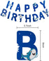 Shark Birthday Decorations 80pcs Shark Theme Birthday Party Decorations for Kids Ocean Theme Party Supplies