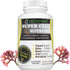 O NUTRITIONS Certified Organic Sea Moss, Super Cell Superfood Made with Organic Irish Sea Moss, Bladderwrack and Burdock Root, Wildcrafted Sea Moss Capsules, Vegan Seamoss Pill (Super Cell Superfood)