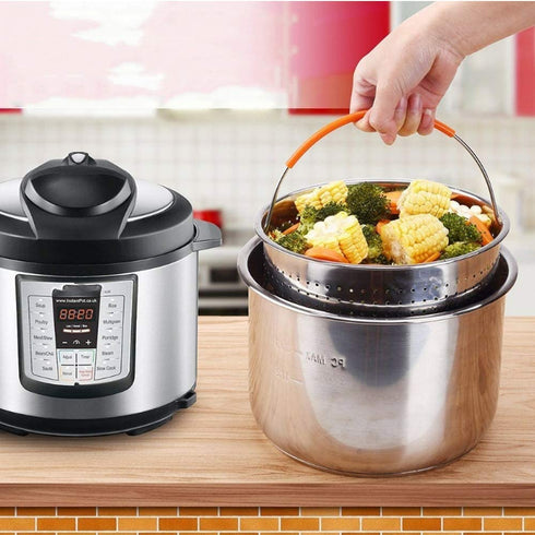 Steamer Basket for Instant Pot, Vegetable Steamer Basket Stainless Steel Steamer Basket Insert for Pots (3qt)