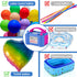 KINBON Electric Balloon Pump Air Balloon Pump Dual Nozzle Portable Balloon Inflator Blower Pump Ballon Buddy Inflator for Party Decoration Balloon Arch 110V 600W