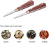 Oyster Shucking Knife,Oyster Knife,SPEENSUN Oyster Shucker Knife Not Easy To Break And Bend,More Secure With Shucking Knife and Gloves (2 Knife And 1Glove L),Clam Shucking Knife