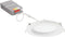 Juno WF6 REG SWW5 90CRI MW M6 Round Baffle LED Downlight, 120 Volts, 2700K/3000K/3500K/4000K/5000K, Triac Dimming, 6-Inch Regressed Lens, Matte White