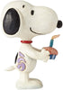 Enesco Peanuts by Jim Shore Snoopy Birthday Mini Figurine, 3 Inches, Multicolor