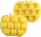 2-Pack Apple Silicone Molds - MoldFun Apple Mold for Chocolate, Cupcake topper, Jello, Candy, Gummy, Ice Cube, Cookie, Muffin, Mini Soap