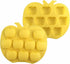 2-Pack Apple Silicone Molds - MoldFun Apple Mold for Chocolate, Cupcake topper, Jello, Candy, Gummy, Ice Cube, Cookie, Muffin, Mini Soap