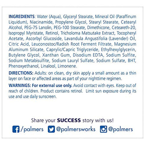 Palmer's Skin Success Anti-Dark Spot Nighttime Fade Cream, 2.7 Ounce