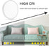 LED Flush Mount Ceiling Light Fixture, 5000K Daylight White, 12 Inch 24W, Flat Modern Round Lighting Fixture, 240W Equivalent White Ceiling Lamp for Kitchens, Stairwells, Bedrooms Easy Install