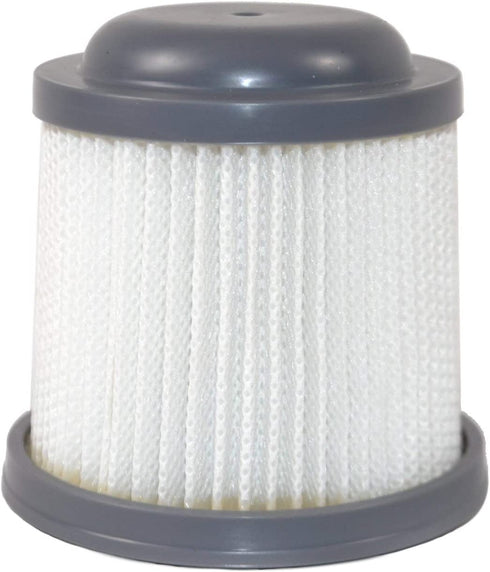 HQRP 2-pack Washable Filter compatible with Black & Decker HFVB320J27, HFVB315J22 DUSTBUSTER, HFVAB320JC26 Car Lithium FLEX Hand Vacuum PVF110