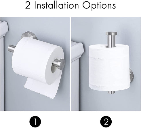 KES Toilet Paper Holder Wall Mount for Bathroom SUS304 Stainless Steel Brushed Finish, A2175S12-2