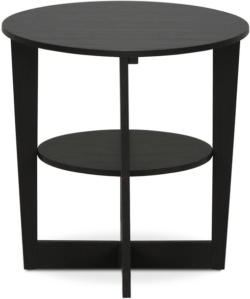 Furinno JAYA End Table, One, Walnut