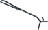 GSI Outdoors Dutch Oven Lid Lifter for Safely Removing Hot Lids, Black Steel, 13” inch