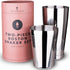 Boston Shaker Set Bartender Kit - 28oz & 18oz Stainless Cocktail Shakers For Mixing Margarita, Liquor Or Any Alcohol Drink Mixer - Great For Gifts, Bar Accessories & Bartending For All Skill Levels