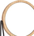 Amazon Basics Vanity Mirror with Bamboo Rim - 1X/5X Magnification