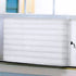 FILORA Indoor Air Conditioner Cover Window AC Units Covers for Inside 21 x 15 x 3.5 inches(L x H x D) White