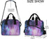 Green Purple Galaxy Space Lunch Bags for Women Nebula Star Lunch Tote Bag Lunch Box Water-resistant Thermal Cooler Bag Lunch Organizer for Working Picnic Beach Sporting