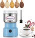 Moongiantgo Mini Spice Coffee Grinder Electric 10s Fast Grinding Multifunction Smash Machine Dry Grain Mill Grinder for Spices Seeds Rice Beans Seasonings (Blue, 110V)