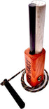 Fire-Fast Trekker. Best Emergency Waterproof Survival Fire Starter. Magnesium and Euro Fire Steel Ferro Rod. Compact Durable Tool for Bushcraft, Camping, Backpacking, Hiking, Hunting, or Bug Out Bag.