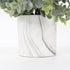 Hollyone Faux Plants Indoor Artificial Mini Potted Plants Plastic Green Plant Small Fake Plants Eucalyptus Decor in Pots for Home Table Room Bathroom Decor