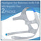 2Packs Replacement CPAP Headgear for Airfit F20 with Clips, 2Packs Replacement Headgear Compatible with AirFit F20(Standard),Flexible Headgear Elasticity, Great-Value Supplies by Medihealer.
