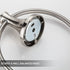 BVL Towel Ring Brushed Nickel, Hand Towel Holder Ring Hanger for Bathroom Kitchen ,Metal Round Towel Holder Wall Mounted Towel Rack,2 Pack