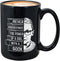 Book Lover Coffee Mug 15Oz Black, Never Underestimate A Girl With A Book Readers