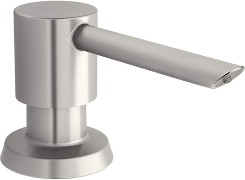 Elkay 1-15/16" x 2-5/8" x 2-5/8" Soap / Lotion Dispenser, Lustrous Steel
