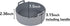 JNE Reusable Heat Resistant Food Safe Silicone Bowl/Pot for Air Fryer and Microwave (GRAY - 7.5inch in diameter)