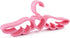 Plastic Clothes Hanger Heart Hangers Space Saving Cute Hangers for Outside Clothes Closet for Shirt Suit Coat 10PCS (Pink)