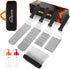 homenote Griddle Accessories Kit, Exclusive Griddle Tools Spatulas Set for Blackstone - 8 Pcs Commercial Grade Flat Top Grill Accessories - Great for Outdoor BBQ, Teppanyaki and Camping