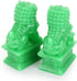 MDLUU Pair of Fu Foo Dogs, Guardian Lions, Feng Shui Lion Statues for Cash Register, Office Desk, House Warming, Store Opening Gift