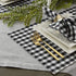 DII Gingham Check Tabletop Collection, Black, Placemat Set