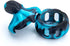 ZCO Portable Silicone Glass Container Jar - Mini Cute Octopus Shape -Glass Jar Insert 10ml - (4 Colors) (Blue)