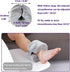 Foot Elevation Pillow Elevating Leg Rest Ankle Protector Foot Leg Support Pillow Broken Ankle Donut Foam Foot Elevator Cushion Heel Pillows Protection Leg Wedge Bed Sore Pillows Post Surgery (1 PCS)