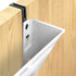Acrimet 3 Pockets Wall Mount File Holder Organizer Letter Size, White Color (Hangers Included)