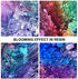 Alcohol Ink Set Epoxy Resin Dye- LET'S RESIN Vibrant Colors Alcohol Ink for Epoxy Resin, Concentrated Alcohol Based Resin Ink for Tumblers,Epoxy Resin Molds,Alcohol Inks Art (Each 0.35oz x 18 Bottle)
