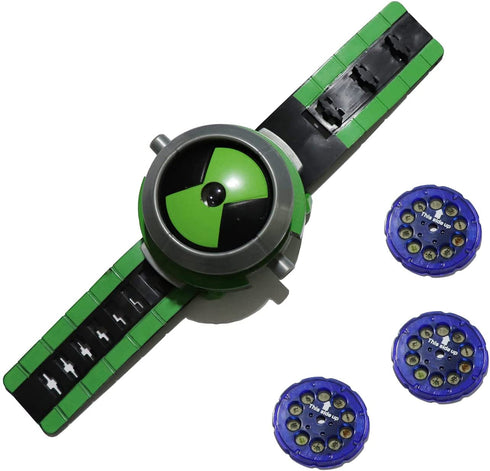 XuanAn Children Watch Ben 10 Omnitrix Toys for Kids Projector Student Watches Projector Christmas Birthday Gifts
