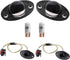 HERCOO LED License Plate Light Lens Rear Lamp Socket Wiring Harness Pigtail Black Housing Compatible with 1994 1995 1996 1997 1998 1999 2000 2001 2002 Dodge Ram 1500 2500 3500 Pickup Truck Step Bumper