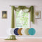 ASATEX Medium Length 56" (W) x 144" (L) Green Sage Sheer Window Scarf. Voile Window Treatments are Perfect As Valance Scarves As Well As Bed Canopy Or Wedding Decoration. AMA 56" x 144" Sage