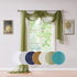 ASATEX Medium Length 56" (W) x 144" (L) Green Sage Sheer Window Scarf. Voile Window Treatments are Perfect As Valance Scarves As Well As Bed Canopy Or Wedding Decoration. AMA 56" x 144" Sage