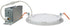 HALO HLB6 3000K Color Temperature New Construction or Remodel Canless Recessed Integrated LED Kit, White, 6 in.