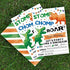 Watercolor Dinosaur Party Invitation Cards - 20 Sets Fill-in Invitations with Envelopes Dino Party Supplies for Boys Birthday Invites Double-sided Printed Eco-friendly T-Rex Cards