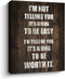 Inspirational Wall Art, Motivational Quotes Poster Wall Decor Framed Canvas Print Home Decoration, B