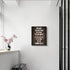 Inspirational Wall Art, Motivational Quotes Poster Wall Decor Framed Canvas Print Home Decoration, B