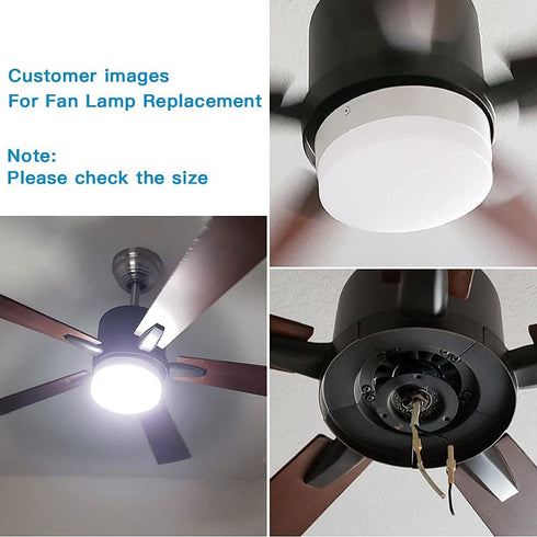 DLLT 18W Flush Mount LED Ceiling Light, 7.09 Inch 6000K Round Surface Mounted Lighting Fixture, 160W Equivalent White Ceiling Lamp for Kids Room/Closet/Bedroom/Dining Room/Bathroom