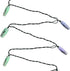 Kurt Adler UL 10-Light LED Sugar Skull Color Changing Light Set