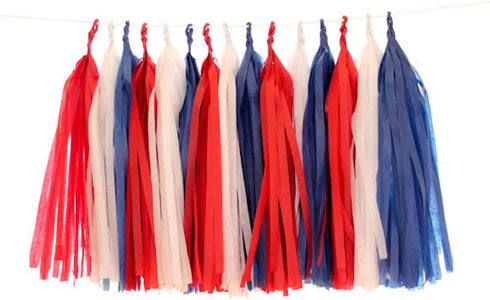 Graduation Decorations 2022 Navy Blue Red White Nautical Party Decor Base Ball Decorations 4th of July/Patriotic Decorations Fourth of July Party Favors Birthday Sail Boats Party Decorations