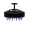 Hair Shampoo Brush, HEETA Scalp Care Hair Brush with Soft Silicone Scalp Massager (Black)